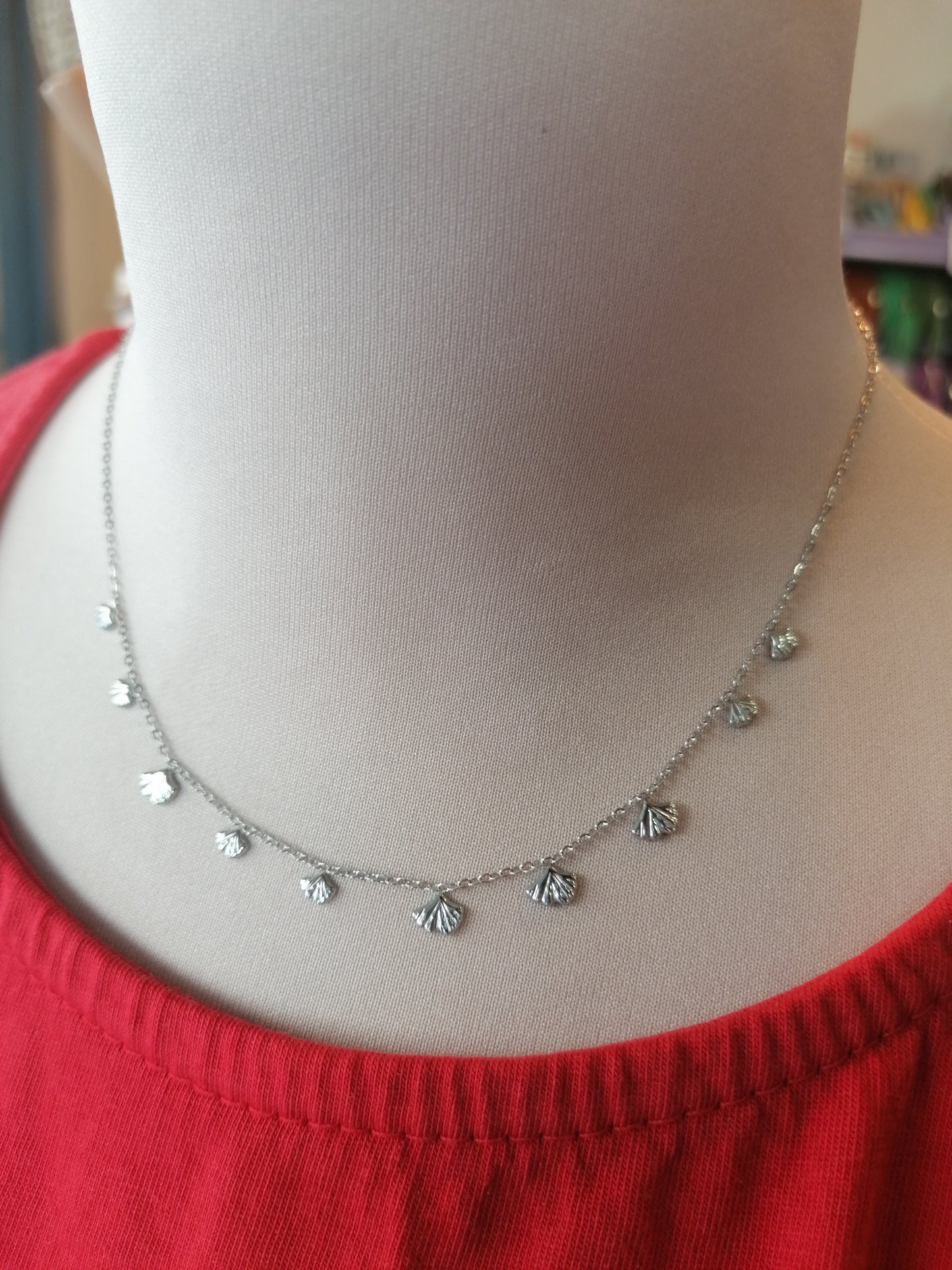 Collana Ginko Biloba SILVER
