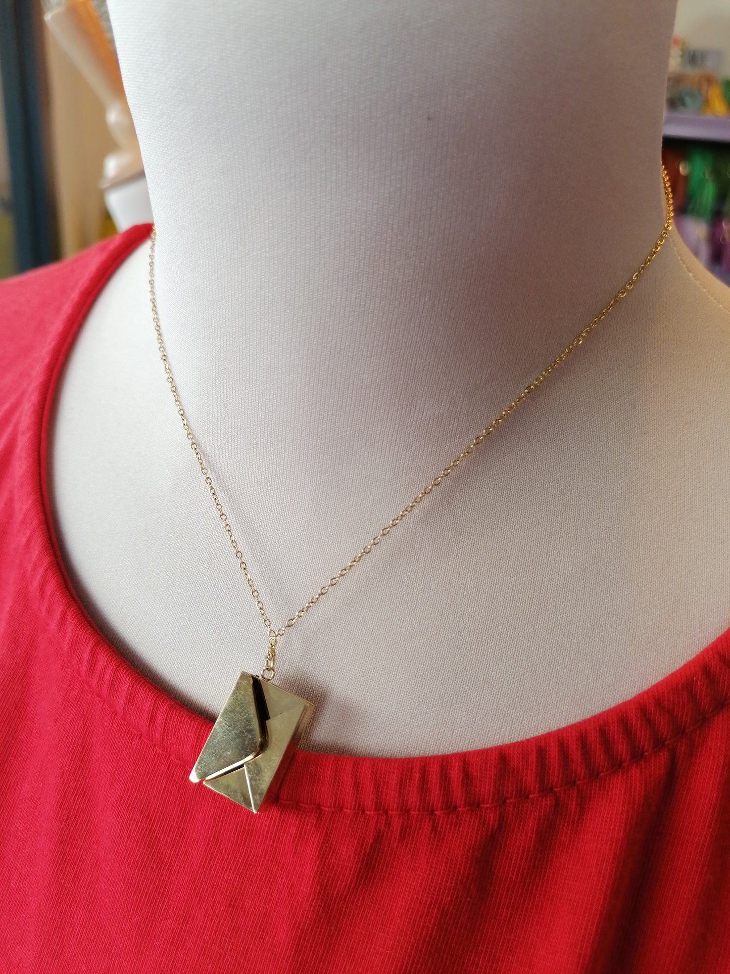 Collana bustina GOLD