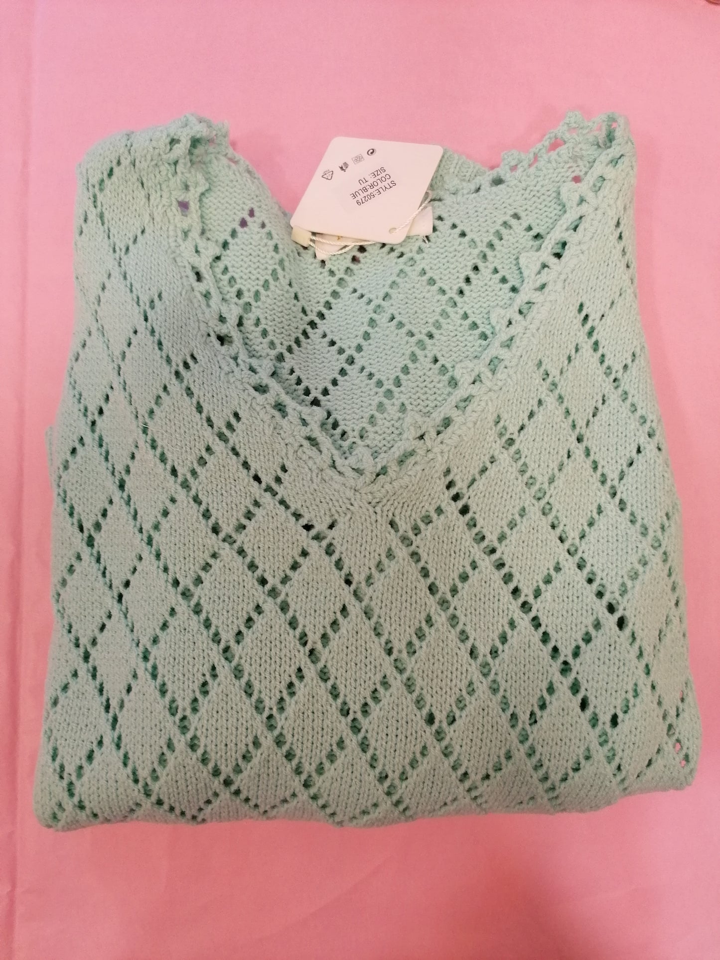 Pull leggero maniche a campana