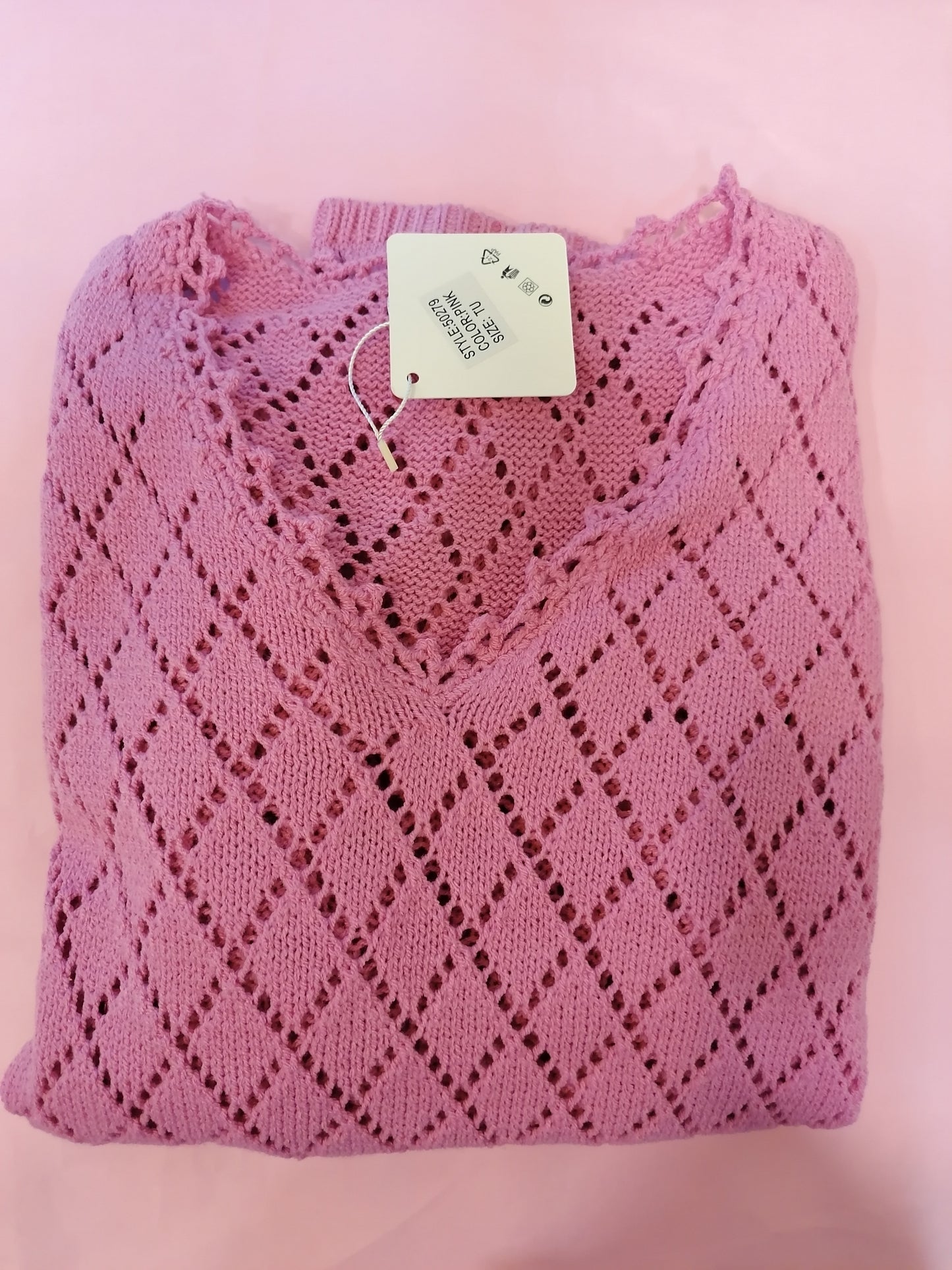 Pull leggero maniche a campana