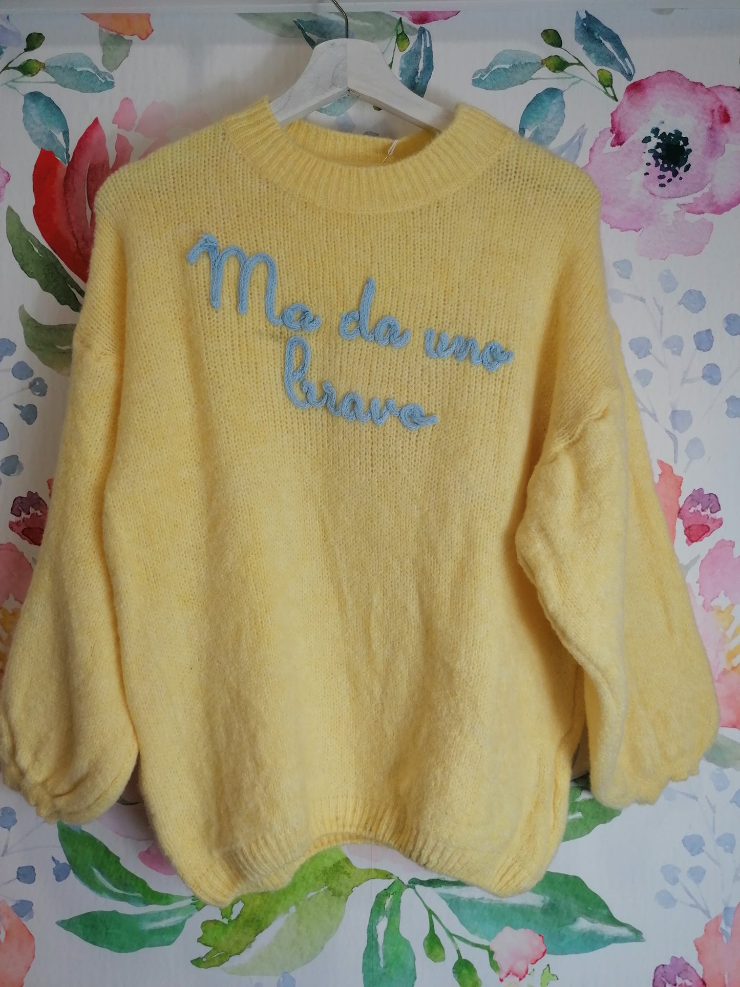 Maglione "Ma da uno bravo"