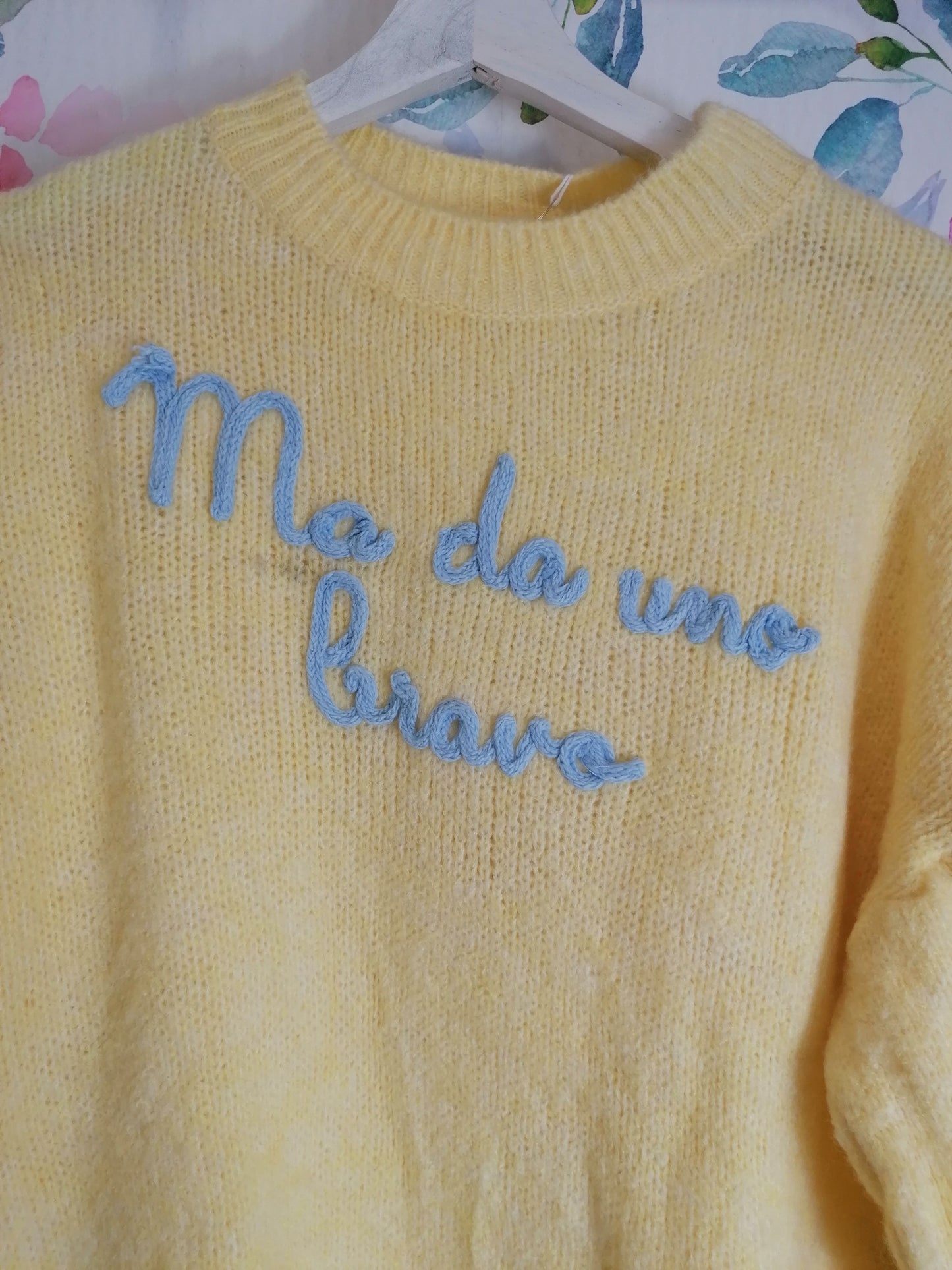 Maglione "Ma da uno bravo"