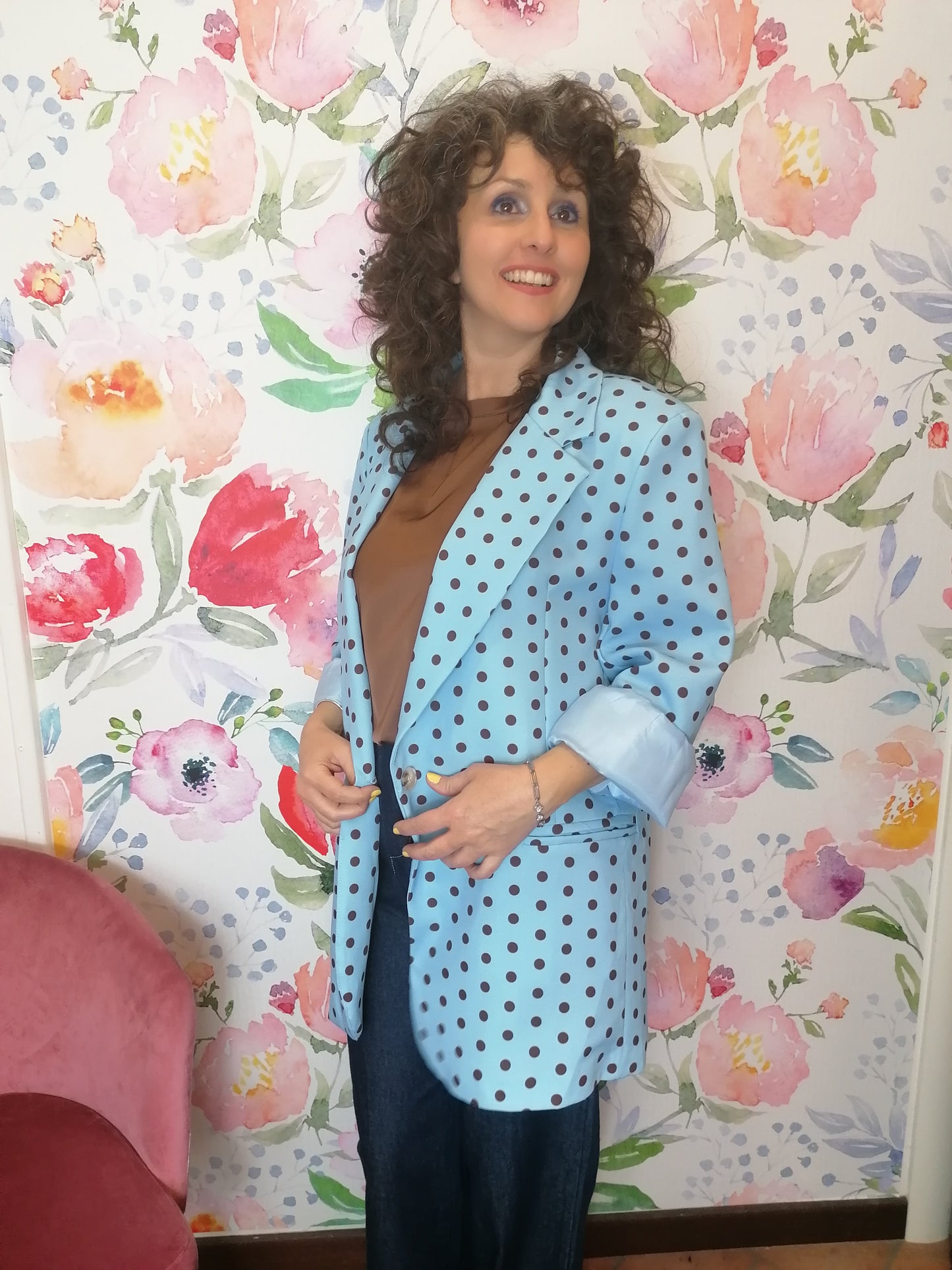 Blazer over pois