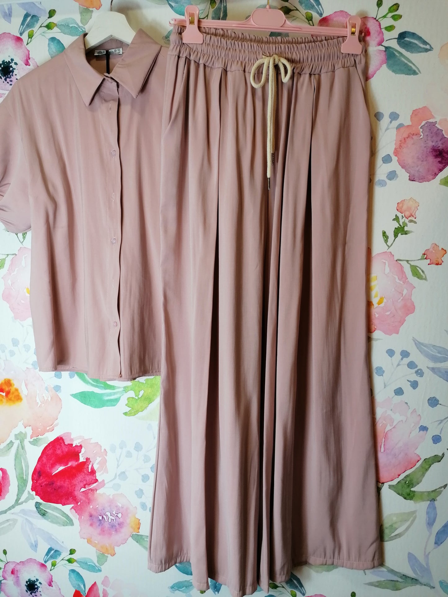 Camicia viscosa maniche a palloncino