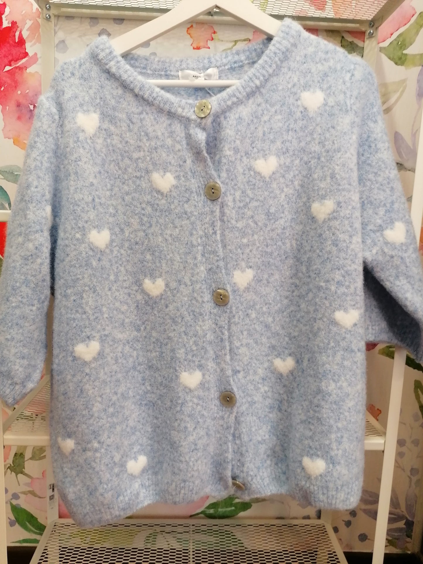 Cardigan cuori