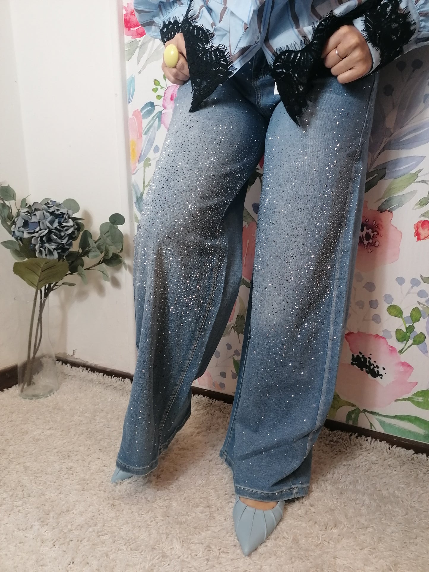 Jeans brillantini