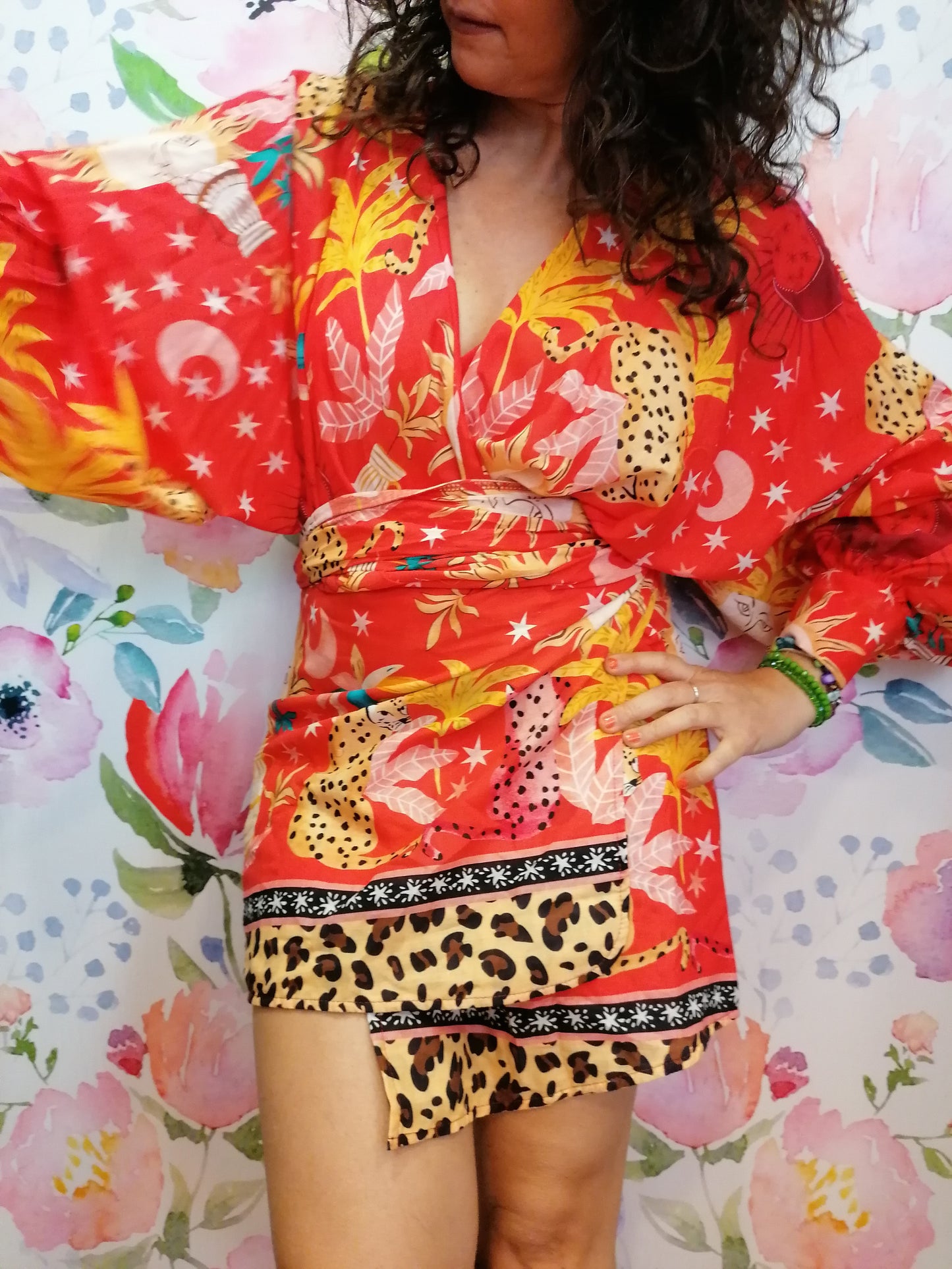 Kimono red
