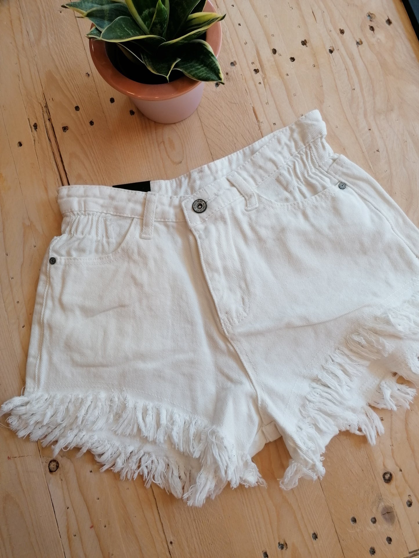 📢SPECIAL PRICE 📢Shorts in denim a caramella vita alta