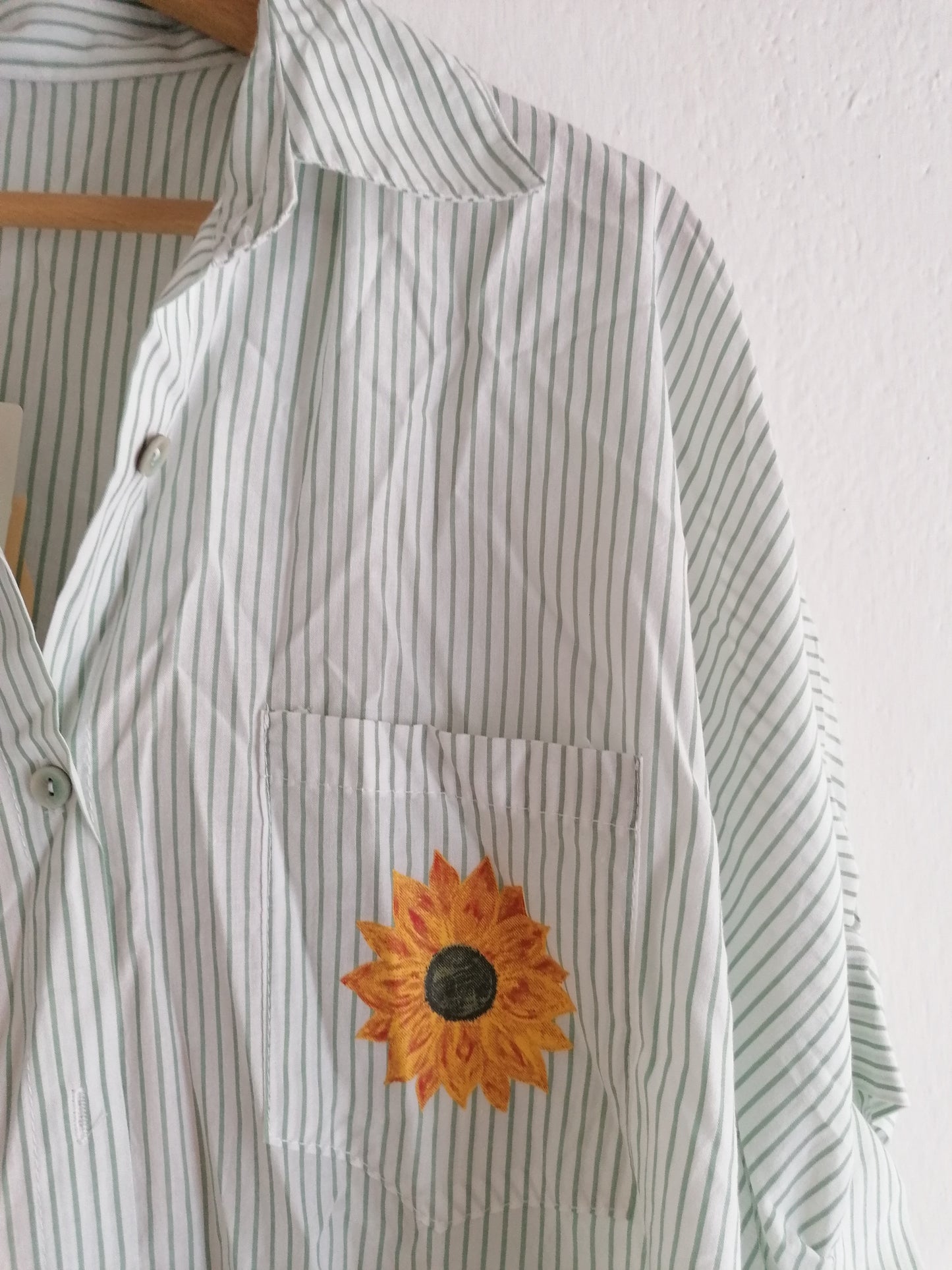 Camicia girasole over