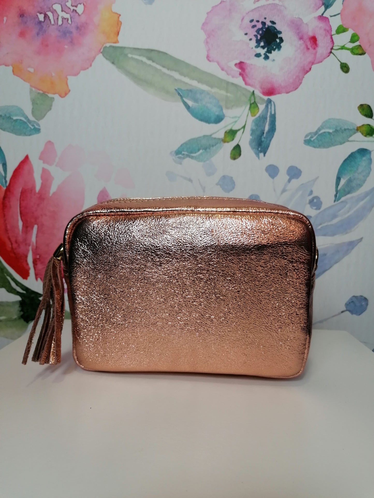 QUADROTTA MINI Borsa a tracolla in pelle