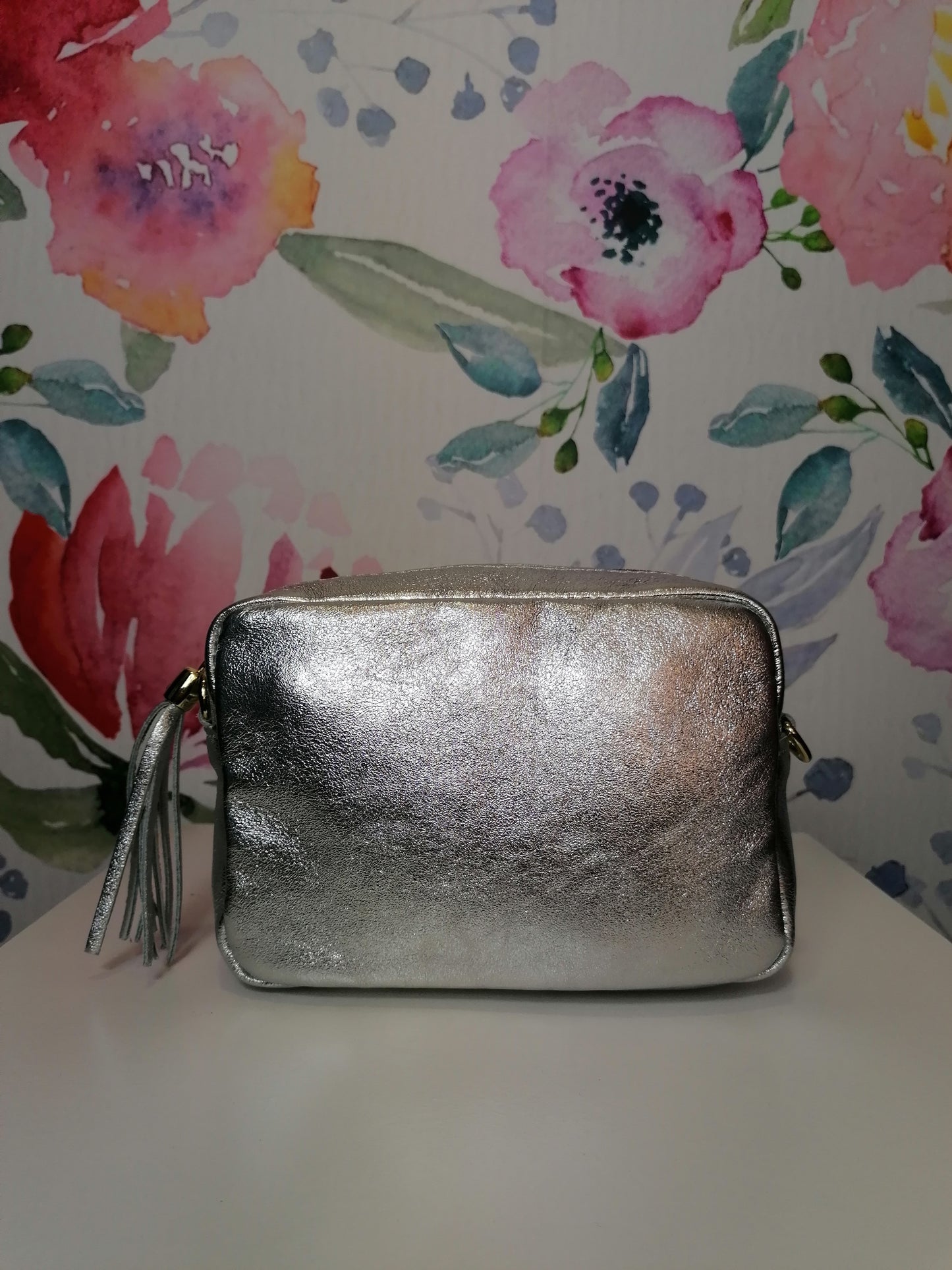 QUADROTTA MINI Borsa a tracolla in pelle