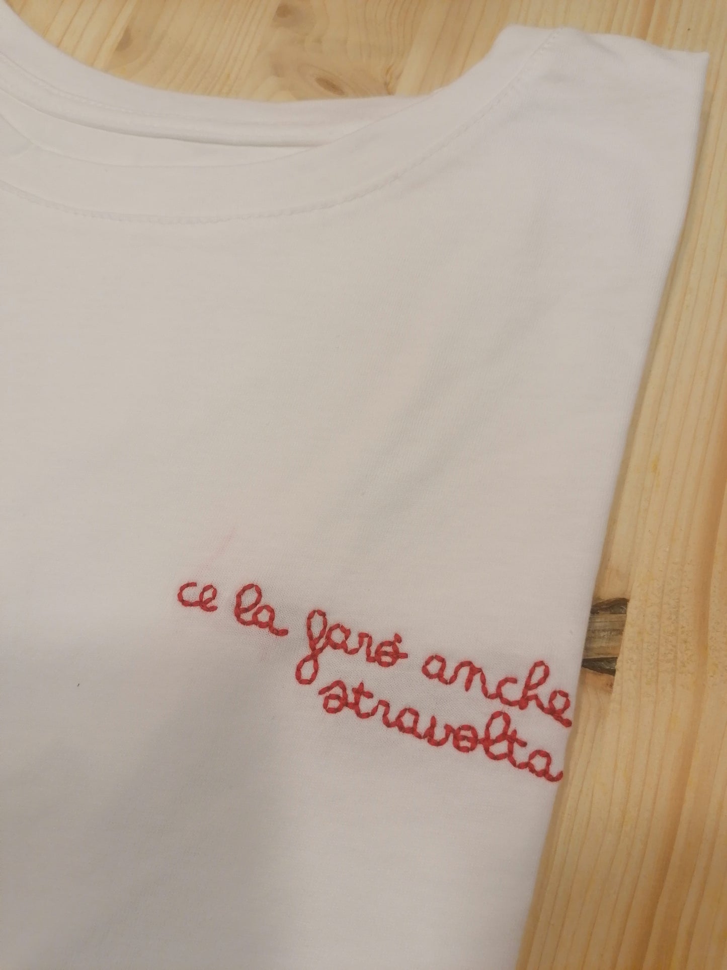 T-shirt "ce la farò anche stravolta"