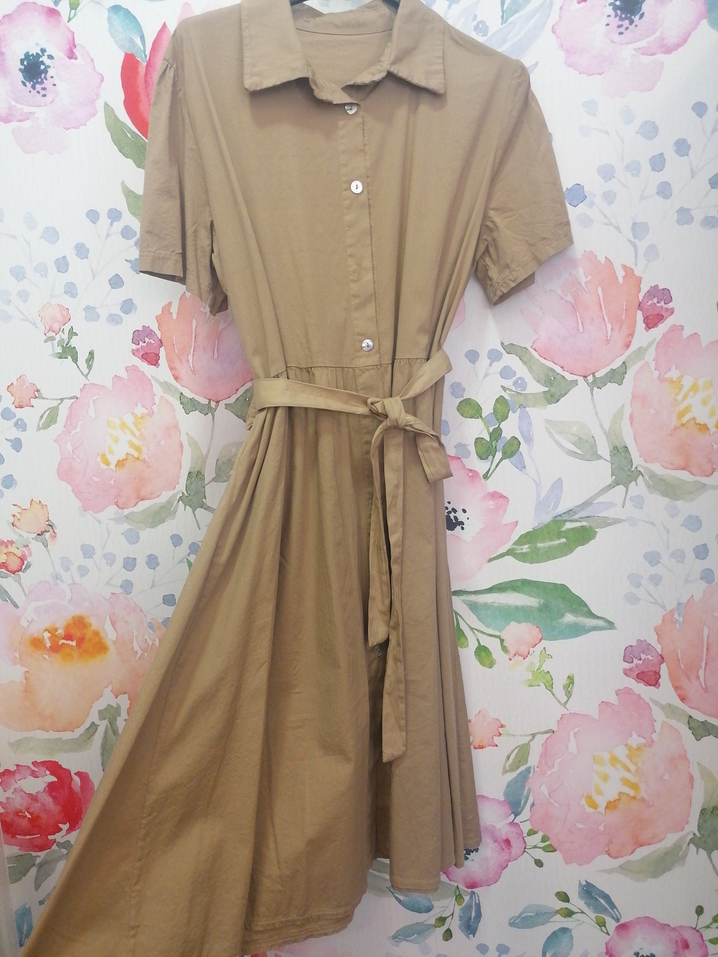 Abito cotone midi
