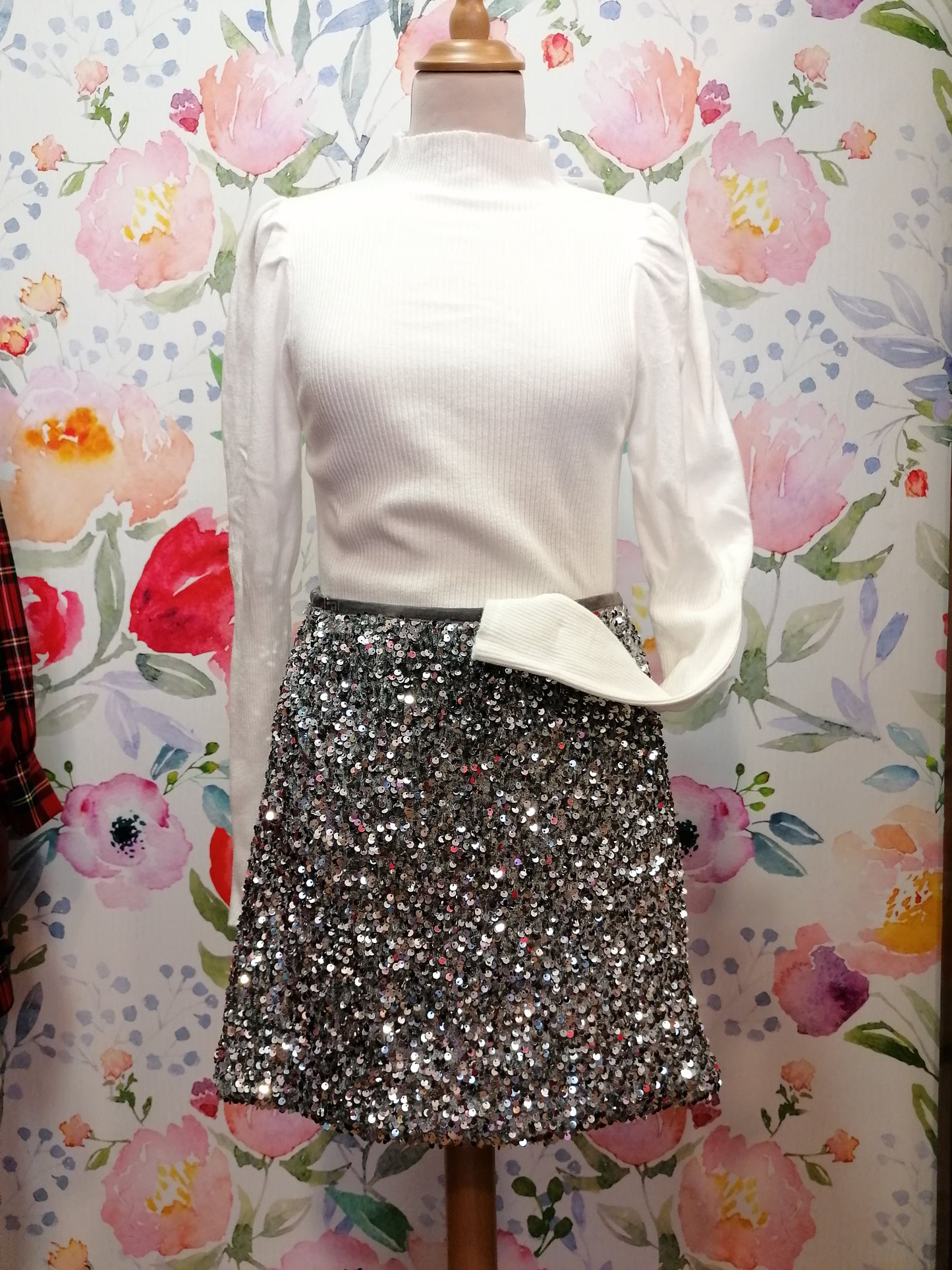 Mini gonna paillettes