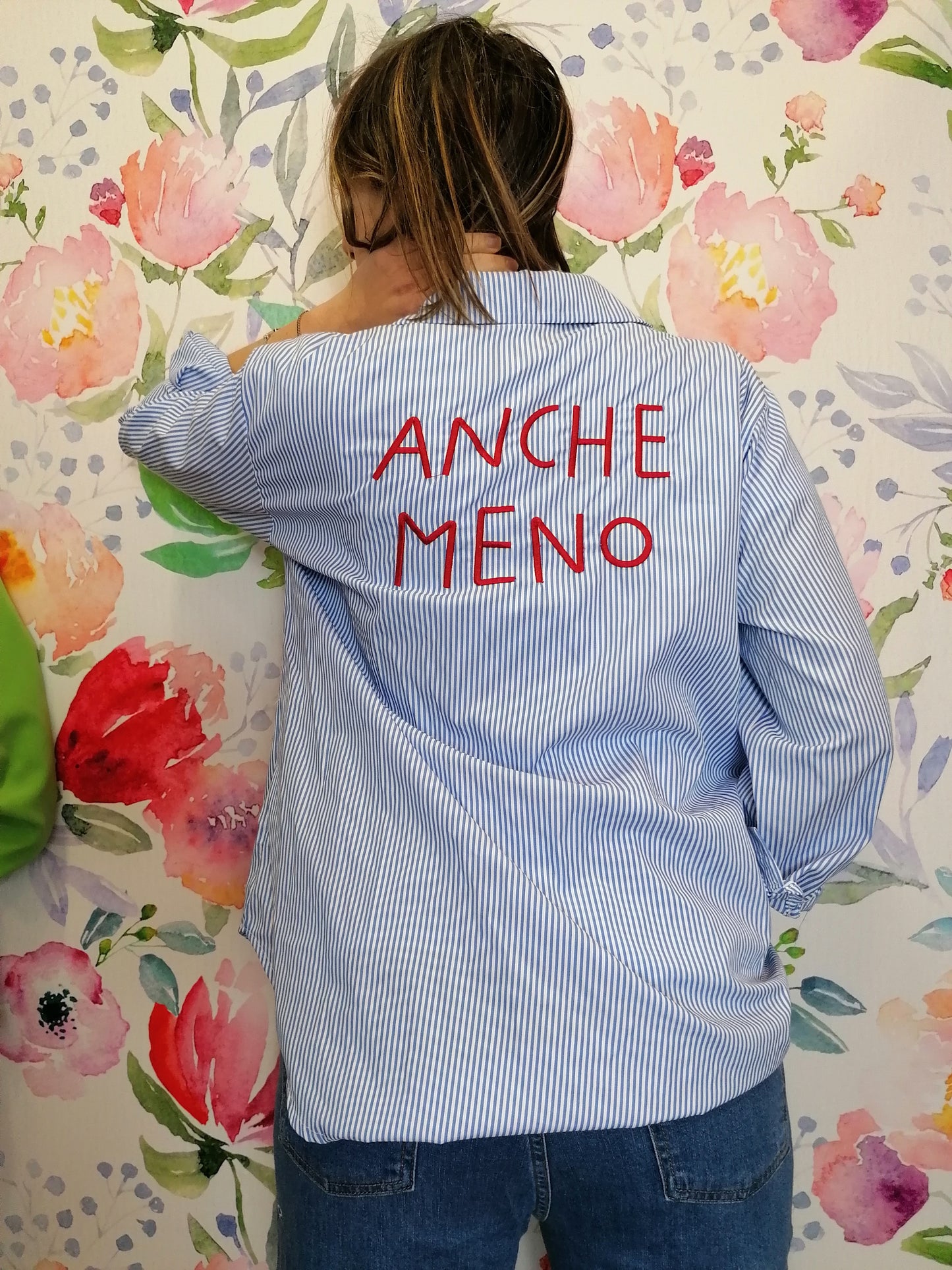 Camicia righe "anche meno"