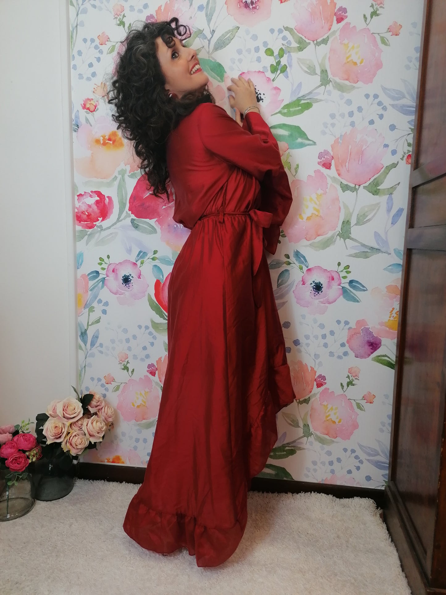 Abito elegante rosso