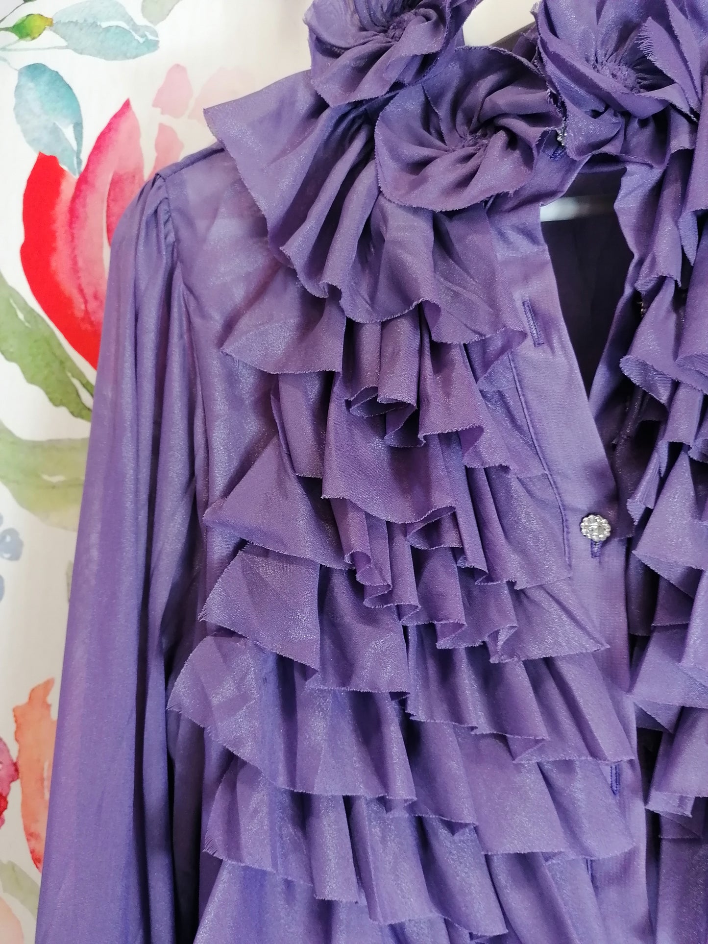 Camicia tanti volant