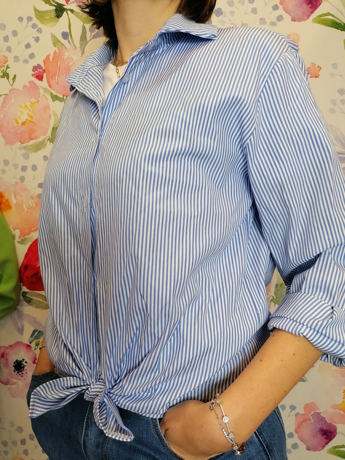 Camicia righe "anche meno"