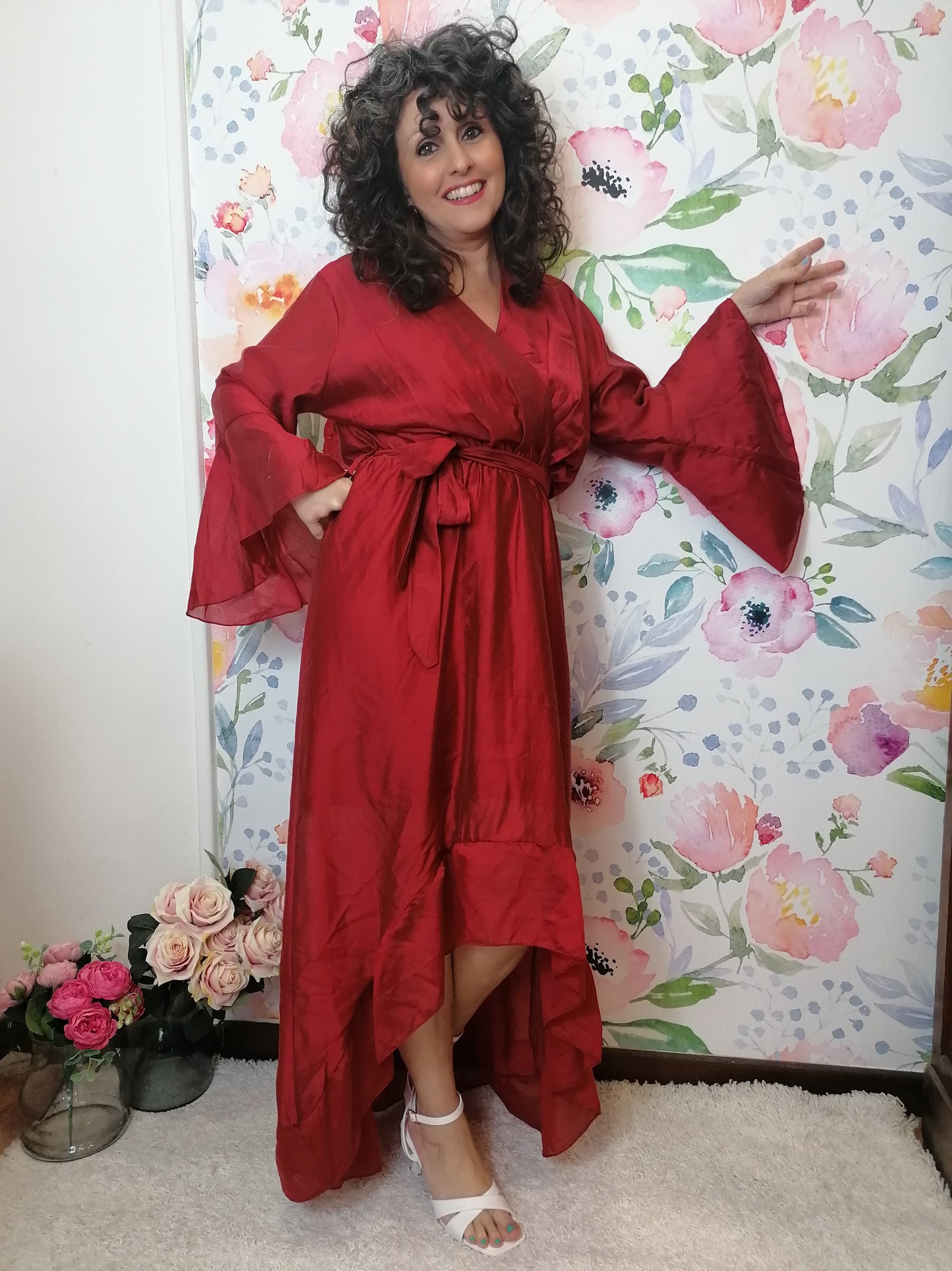 Abito elegante rosso