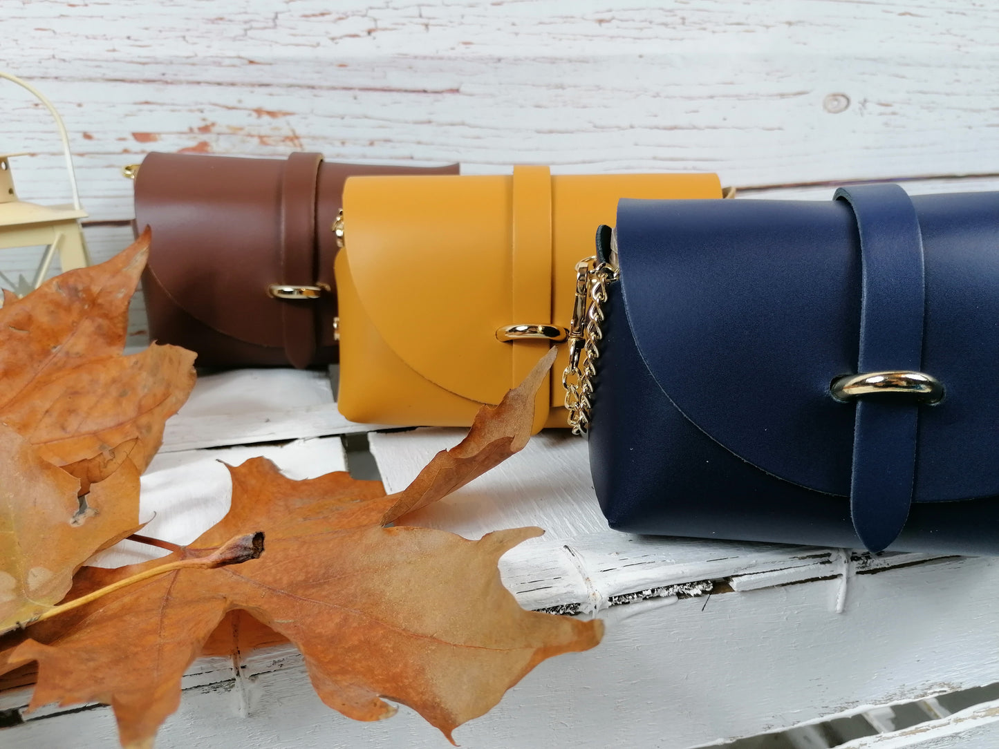Pochette in pelle