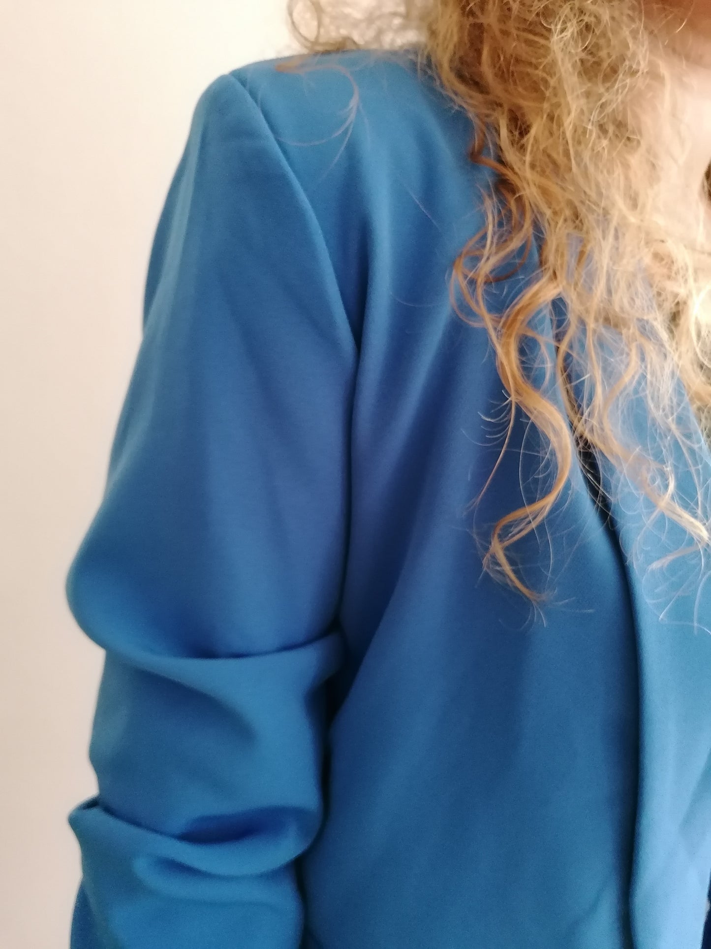 Blazer maniche arriccio TINTA UNITA