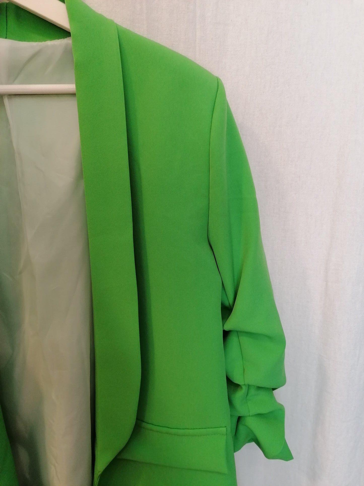 Blazer maniche arriccio TINTA UNITA