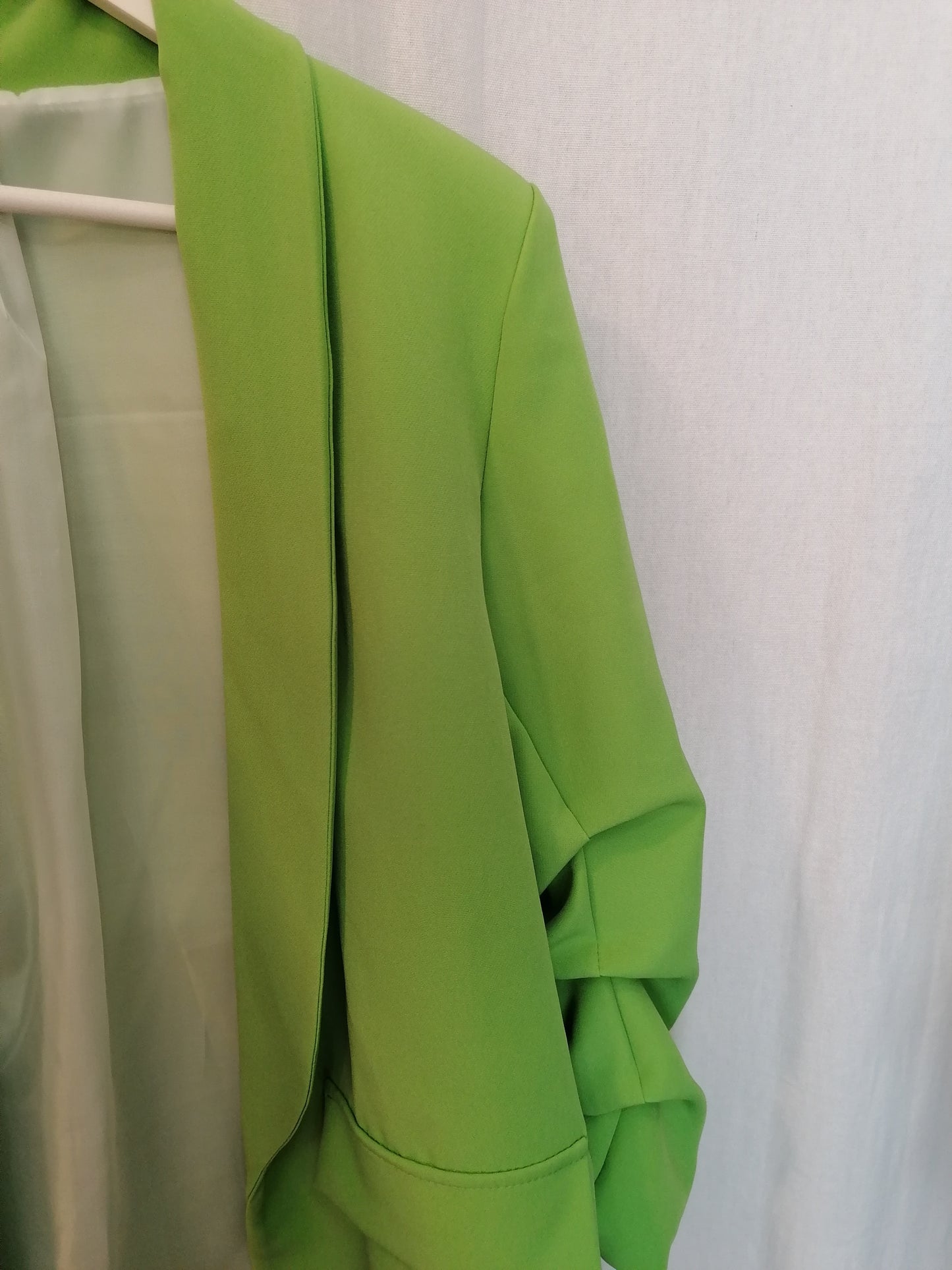 Blazer maniche arriccio TINTA UNITA