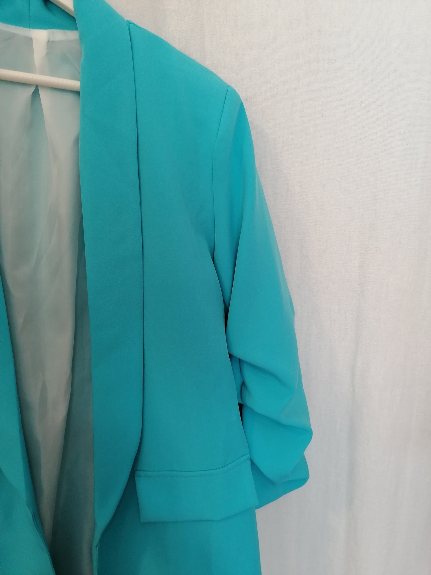 Blazer maniche arriccio TINTA UNITA