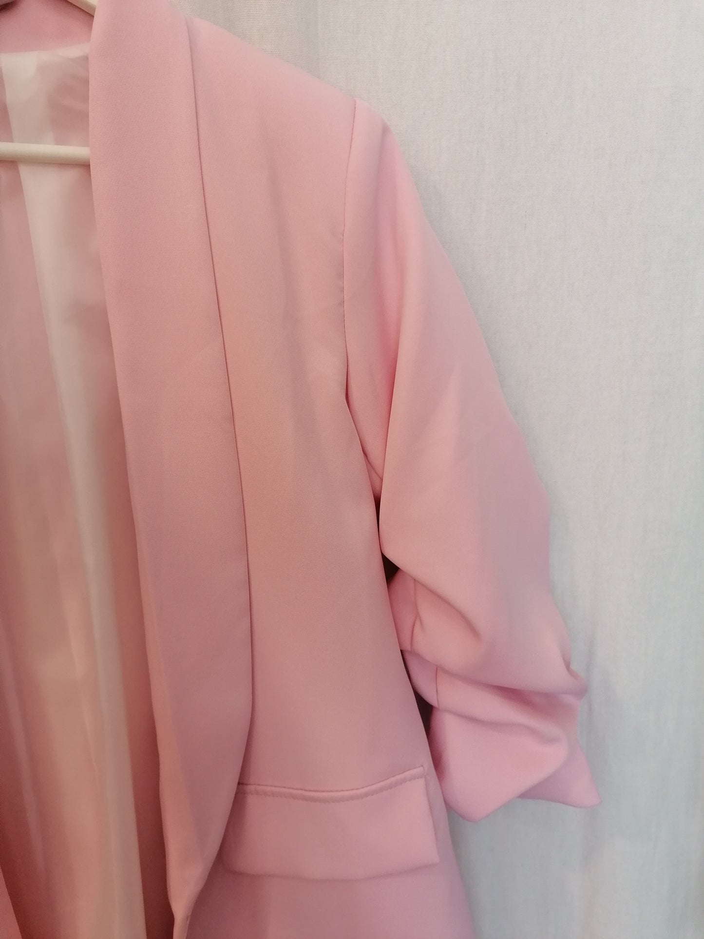 Blazer maniche arriccio TINTA UNITA