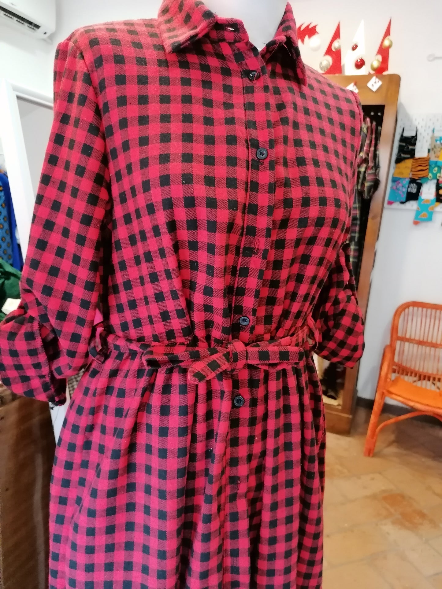 Chemisier SCACCHI in caldo cotone 100%