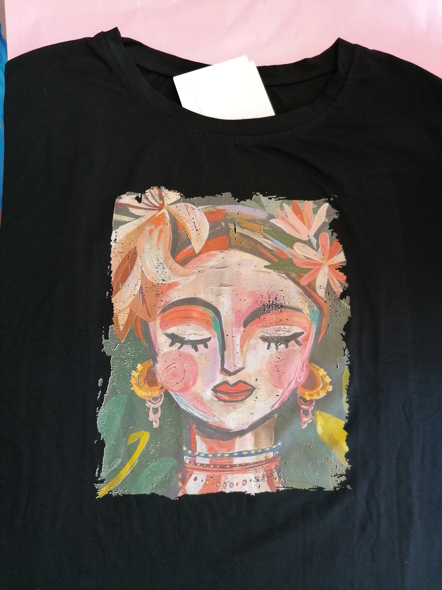 T-shirt Frida 2024 Nera OVERSIZE