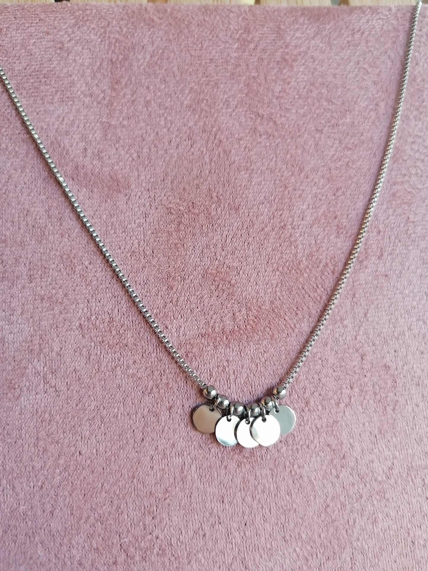 Collana tondini grandi SILVER