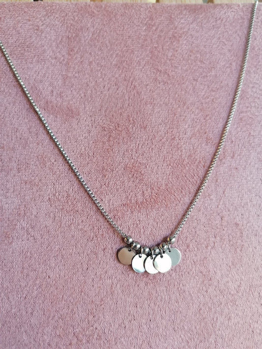 Collana tondini grandi SILVER