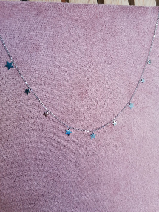 Collana stelline SILVER