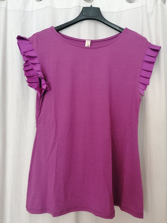 T-shirt in viscosa