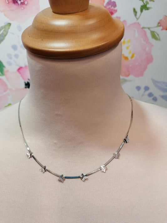 Collana farfalle SILVER