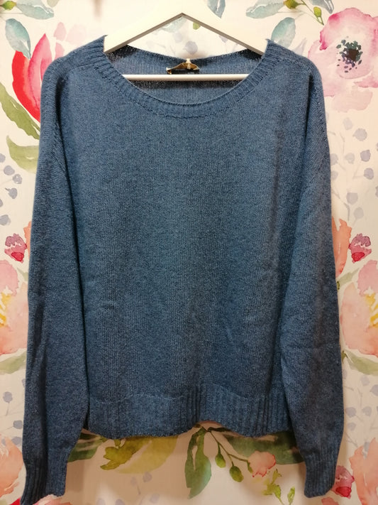 Maglioncino cashmere collo rotondo