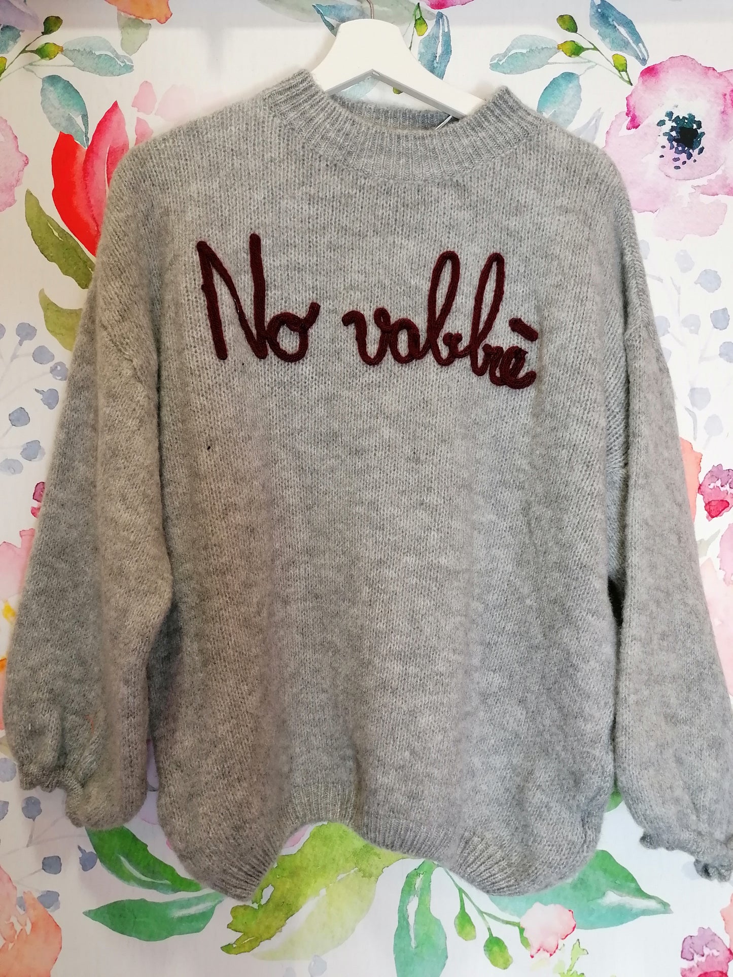 Maglione "No Vabbè"