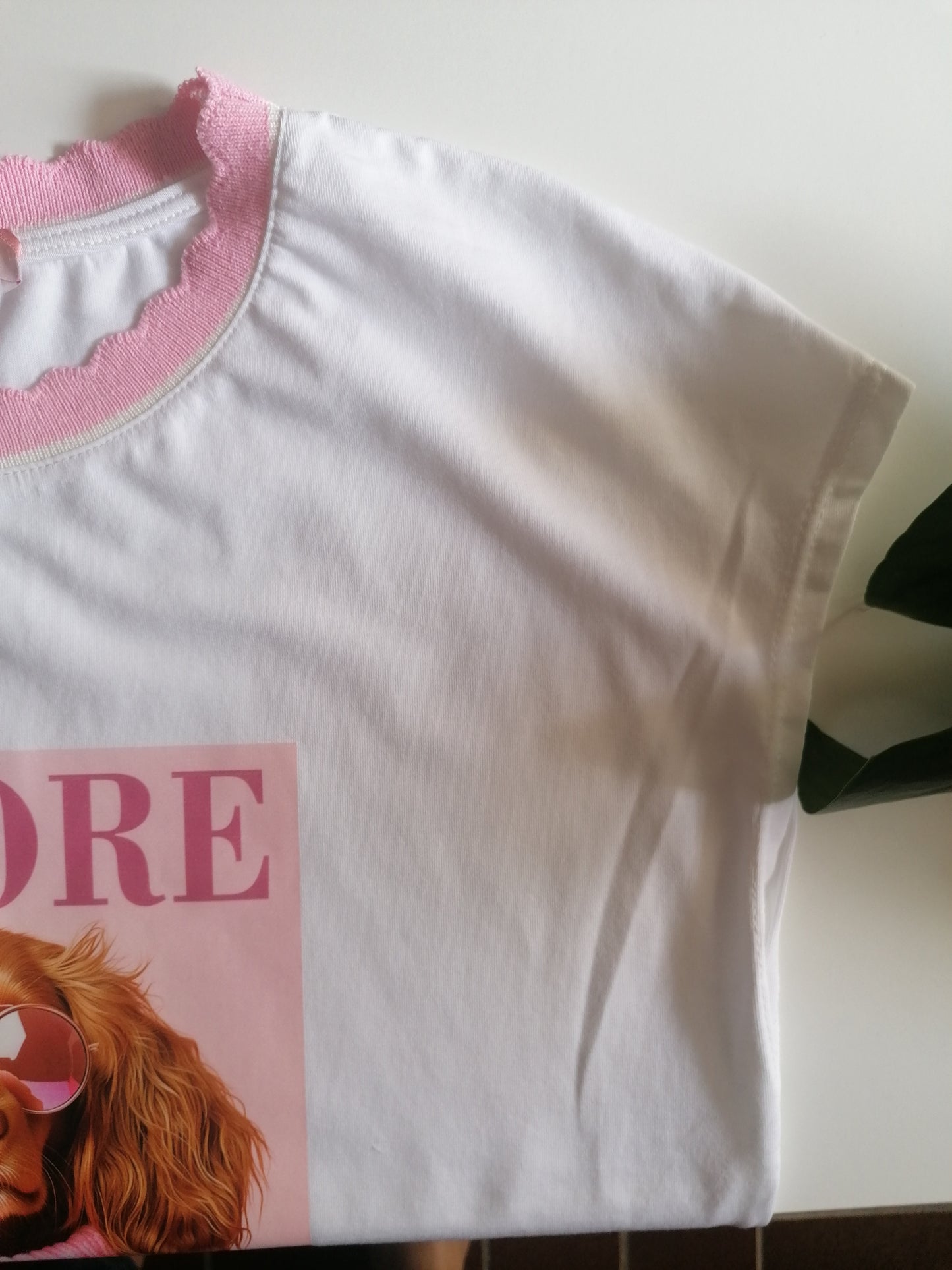 T-Shirt cagnolino ROSA