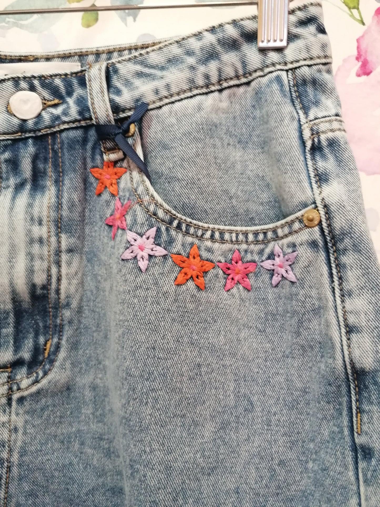 Bermuda denim lavaggio scuro