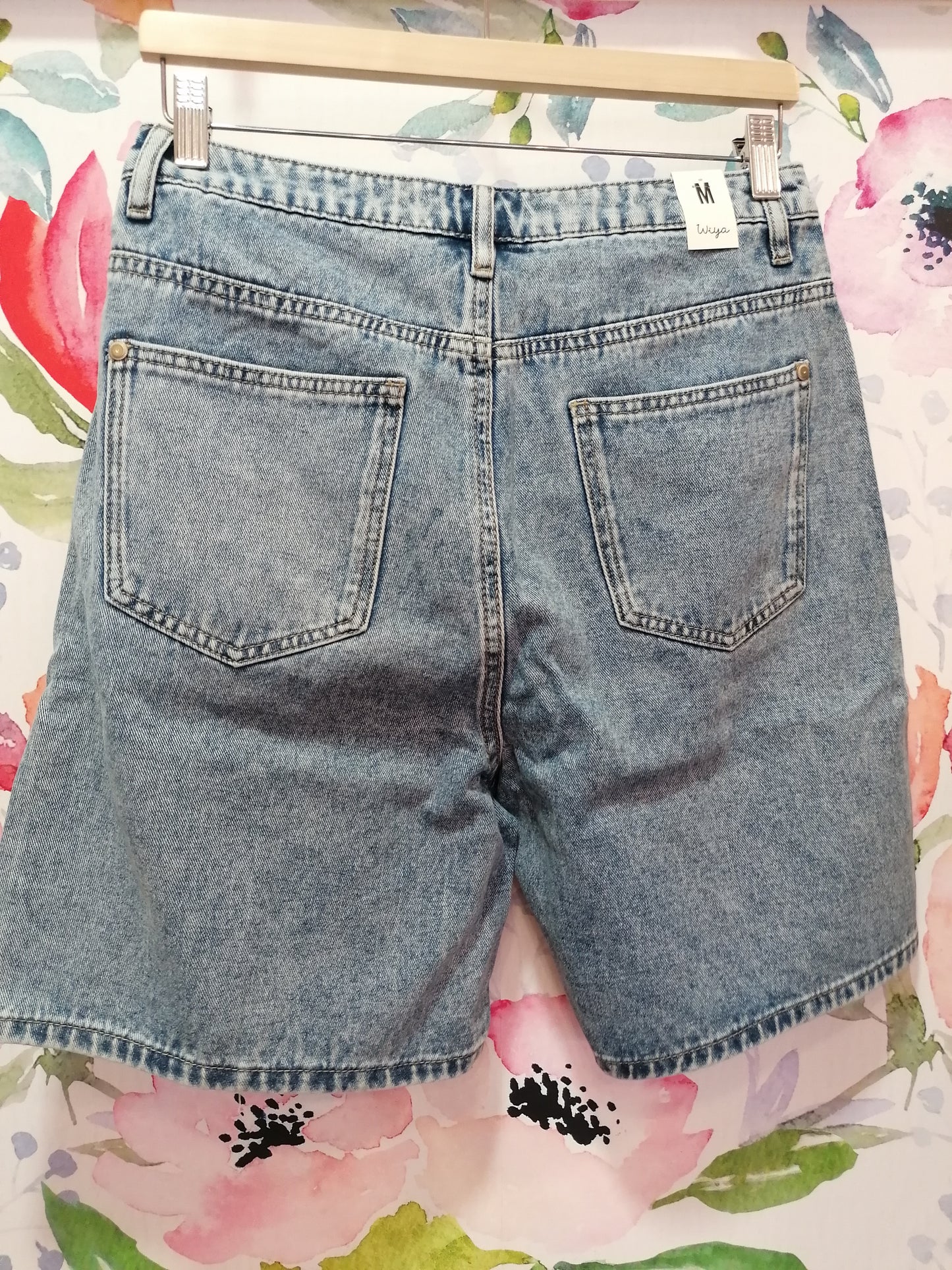 Bermuda denim lavaggio scuro