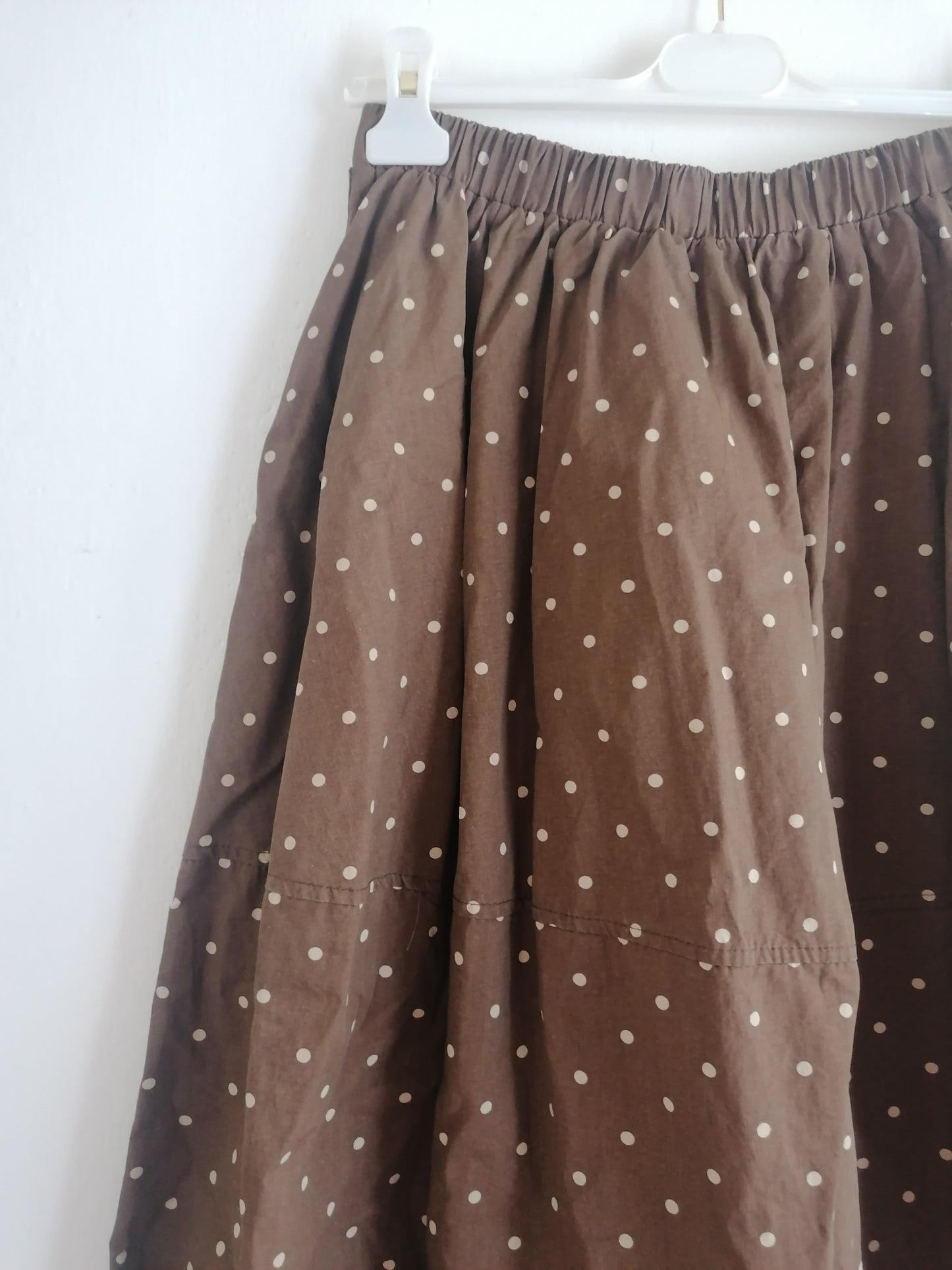 Gonna a pois di cotone