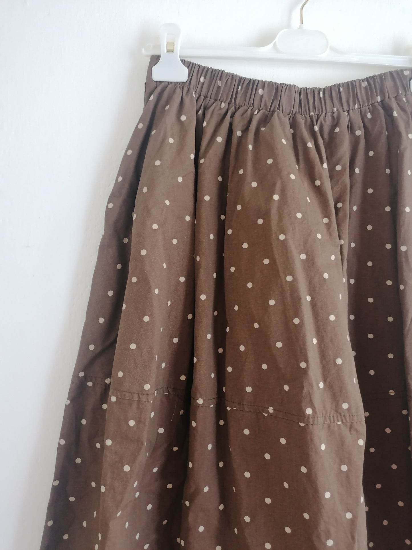 Gonna a pois di cotone