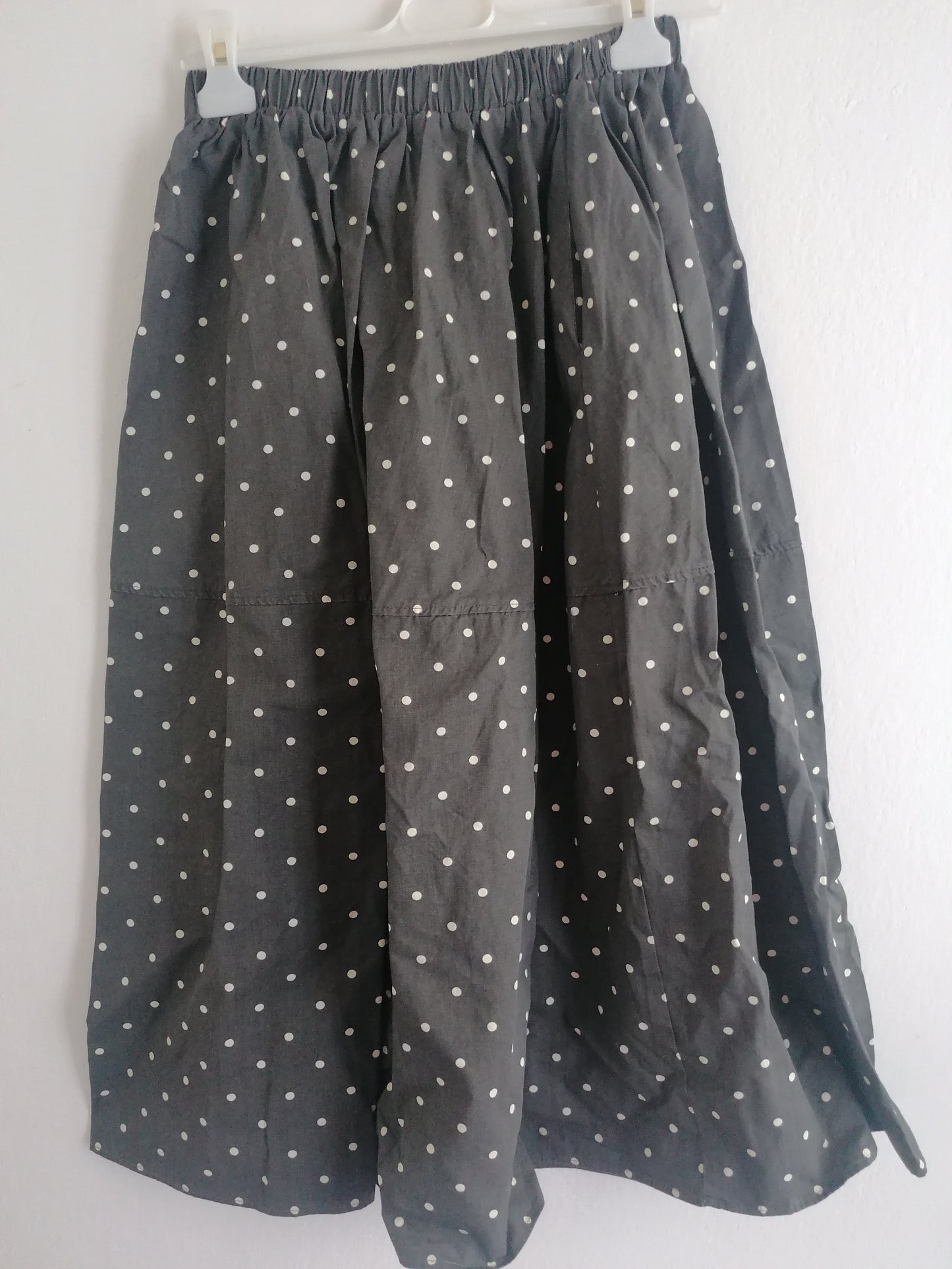Gonna a pois di cotone