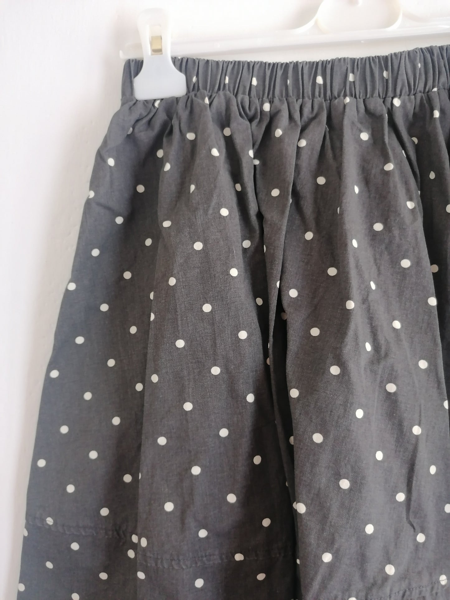 Gonna a pois di cotone