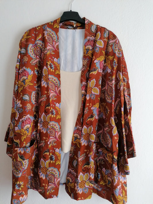 Kimono fiorato