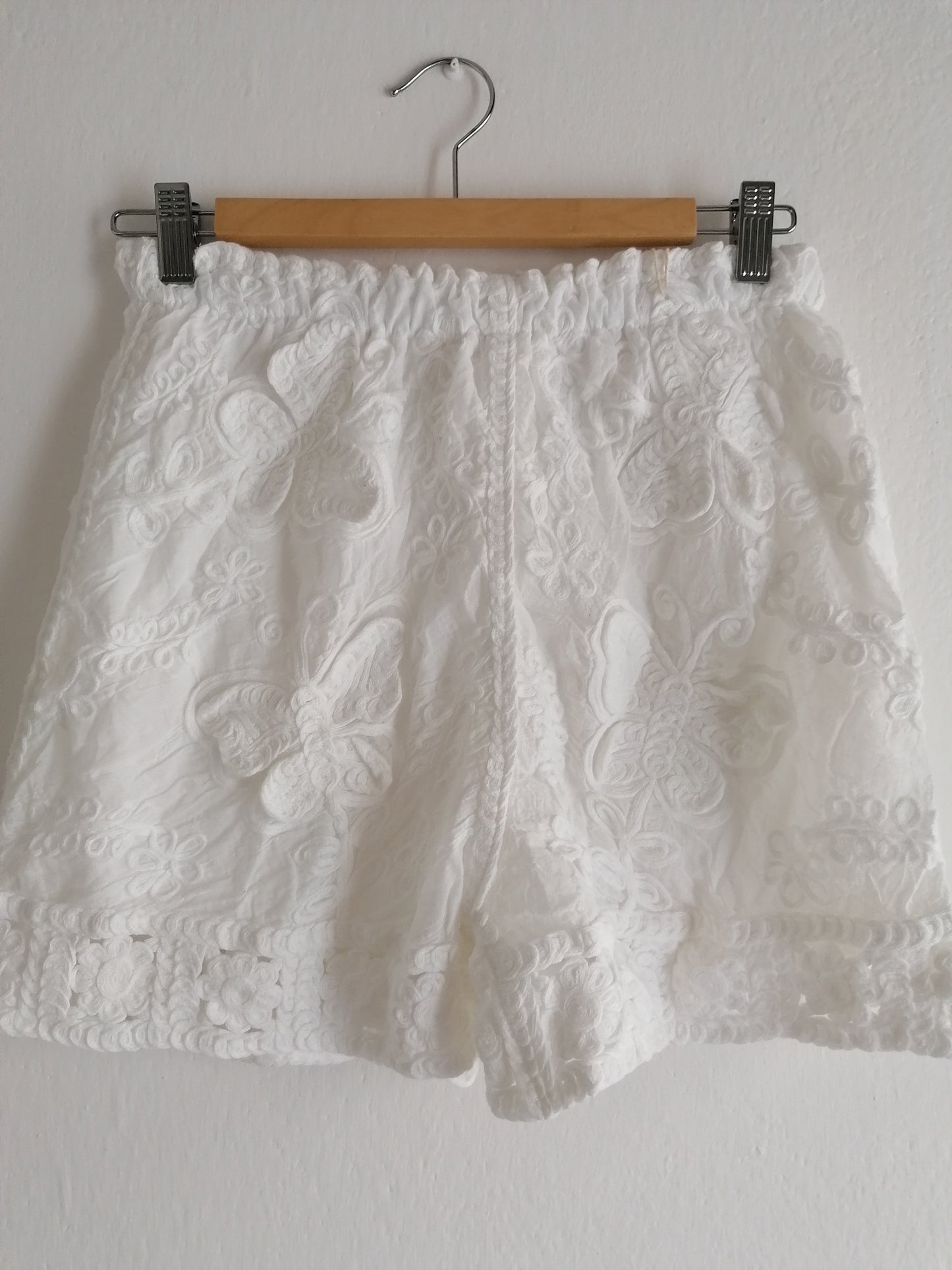 Shorts macramè