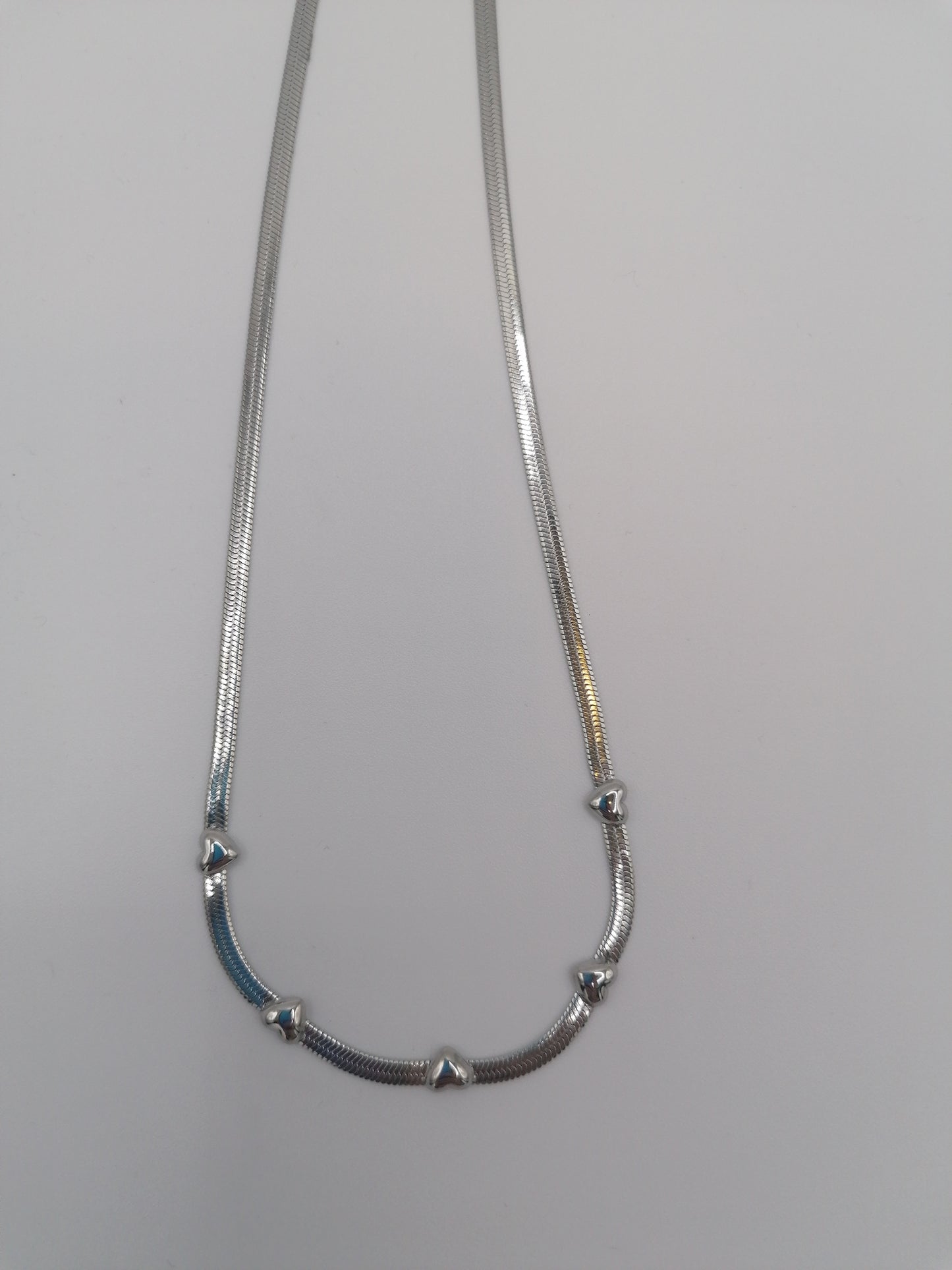 Collana cuori bold