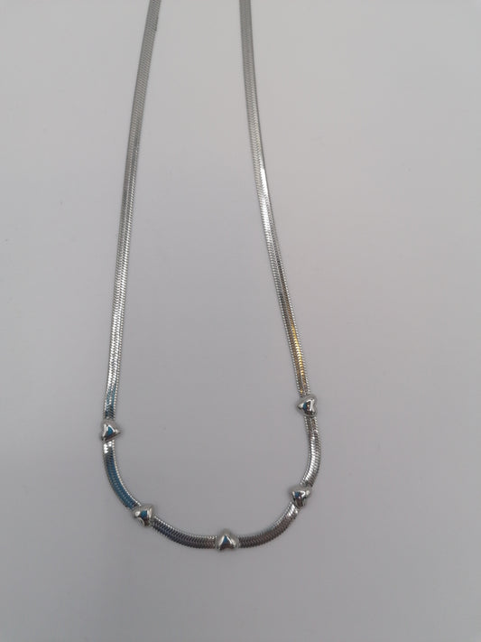 Collana cuori bold