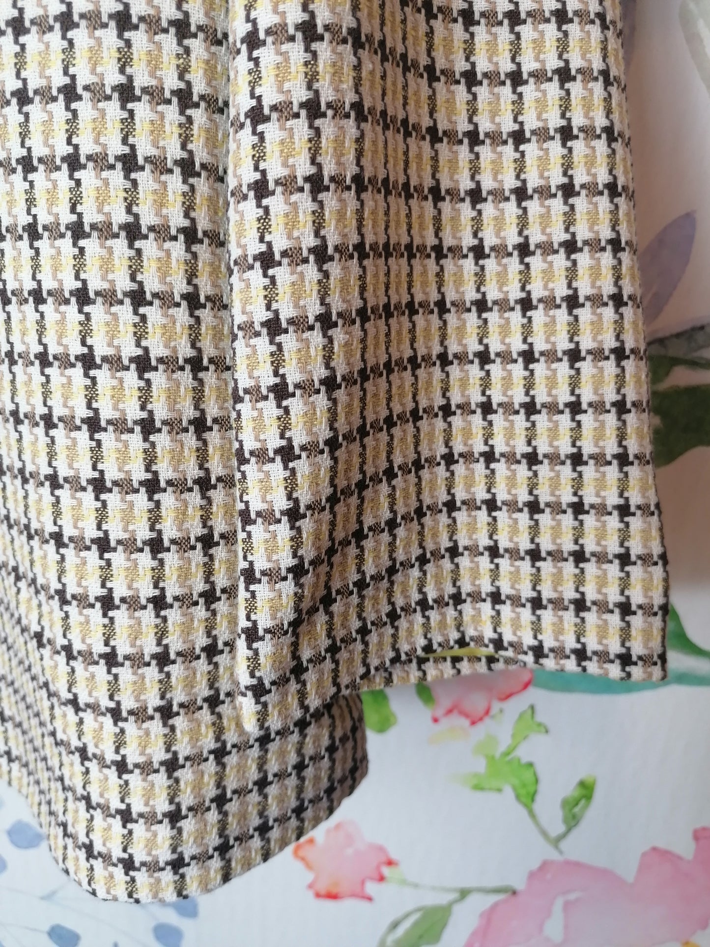 Completo blazer + gonna a pieghe GIALLO
